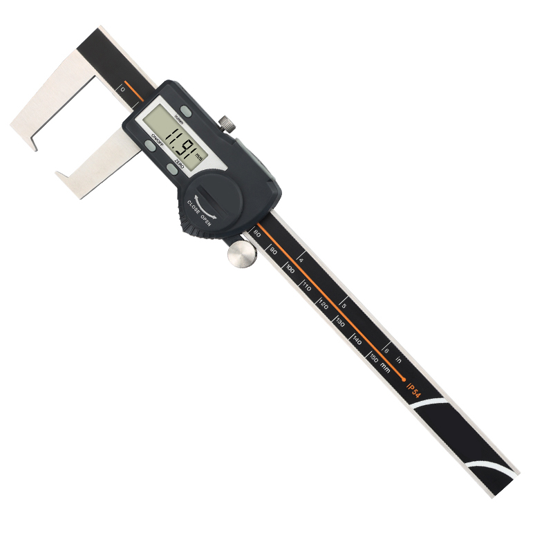  扁頭外溝槽數(shù)顯卡尺