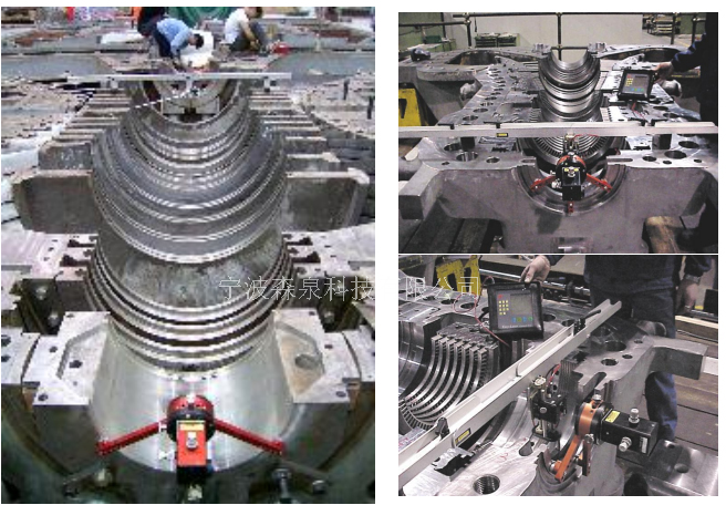 汽機(jī)隔板同心度和中分面平面度測量